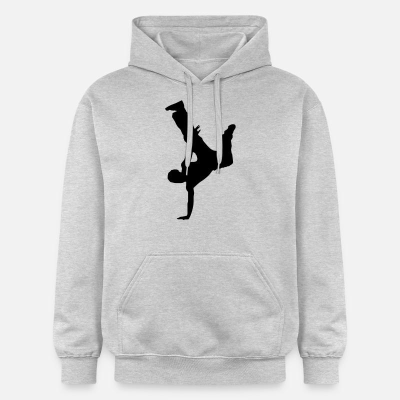 dancer - Sweat à capuche Softstyle® Gildan Unisexe - gris clair chiné