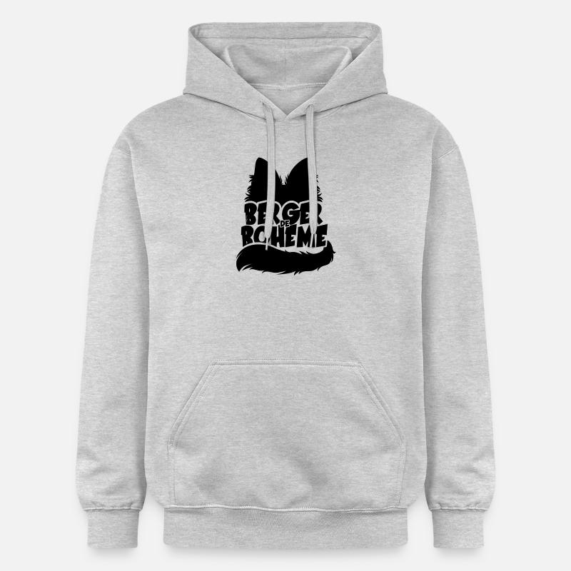 Silhouette Berger de Boheme - Sweat à capuche Softstyle® Gildan Unisexe - gris clair chiné