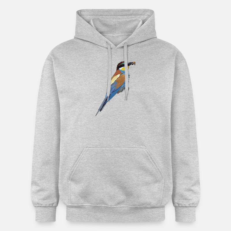 bir D691 - Sweat à capuche Softstyle® Gildan Unisexe - gris clair chiné