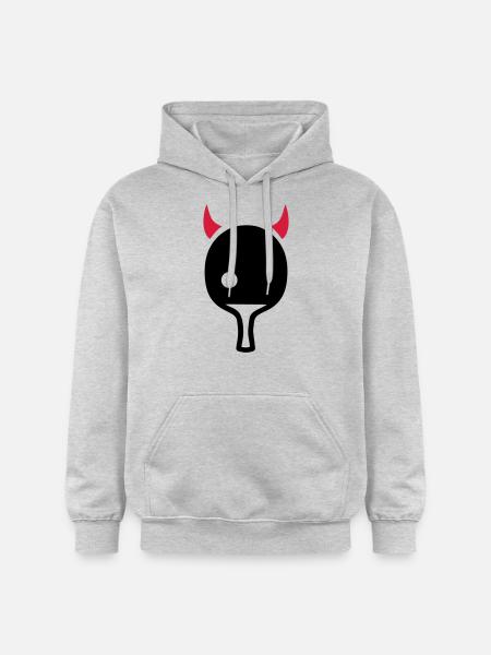 Ping Pong Devil - Gildan Unisex Softstyle® Midweight Hoodie - light heather grey