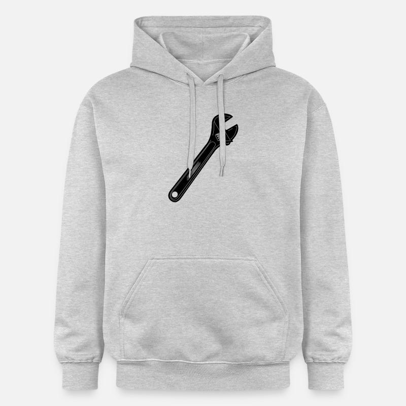 Pinces à outils - Sweat à capuche Softstyle® Gildan Unisexe - gris clair chiné
