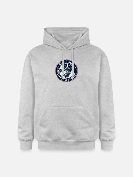 Keep It Oldschool - Gildan Unisex Softstyle® Midweight Hoodie - light heather grey