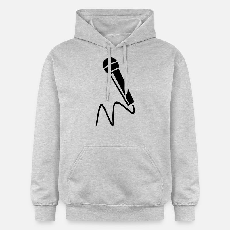 microtechnique - Sweat à capuche Softstyle® Gildan Unisexe - gris clair chiné