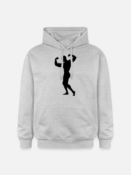 Adonis - A strong man - Gildan Unisex Softstyle® Midweight Hoodie - light heather grey