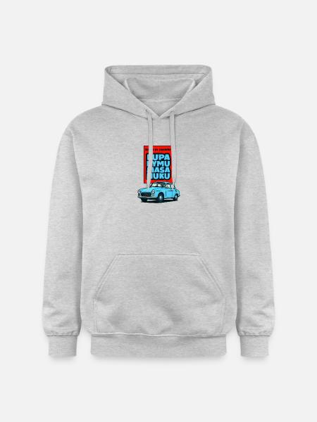 Siren, smoke pile, mass of bang - Gildan Unisex Softstyle® Midweight Hoodie - light heather grey