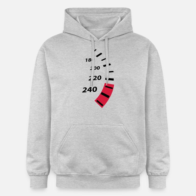 highspeed - Sweat à capuche Softstyle® Gildan Unisexe - gris clair chiné