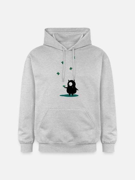schmetterlinge - Gildan Unisex Softstyle® Midweight Hoodie - Hellgrau meliert