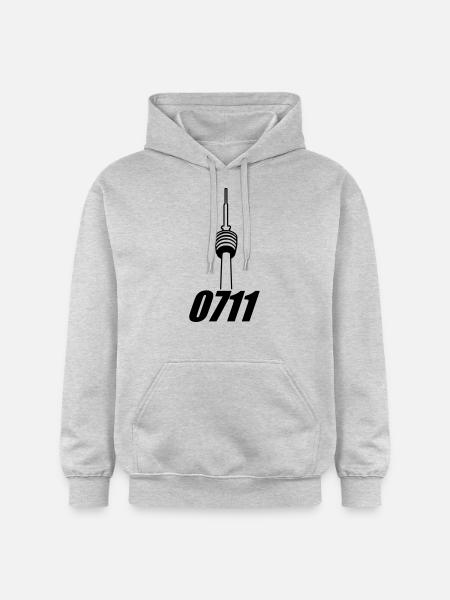 0711 - Gildan Unisex Softstyle® Midweight Hoodie - Hellgrau meliert
