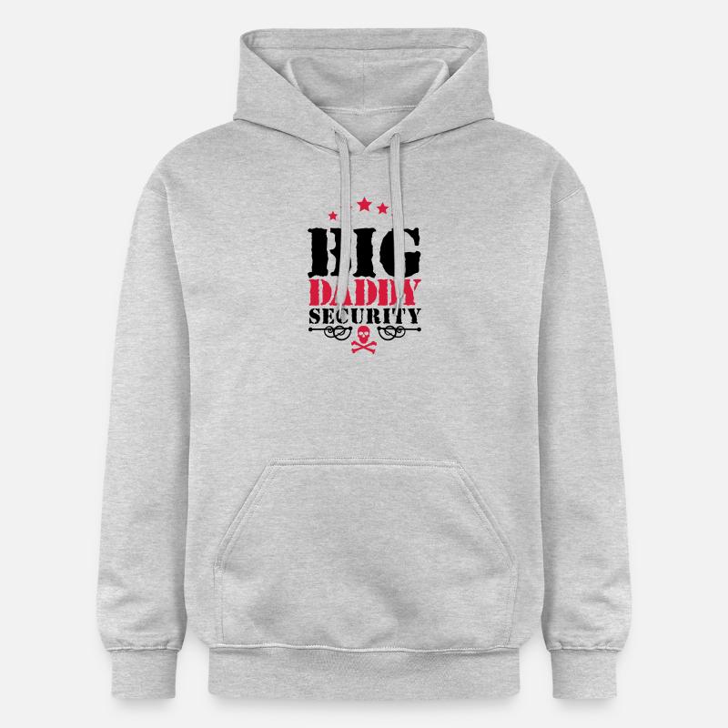 Big Daddy Security - Sweat à capuche Softstyle® Gildan Unisexe - gris clair chiné
