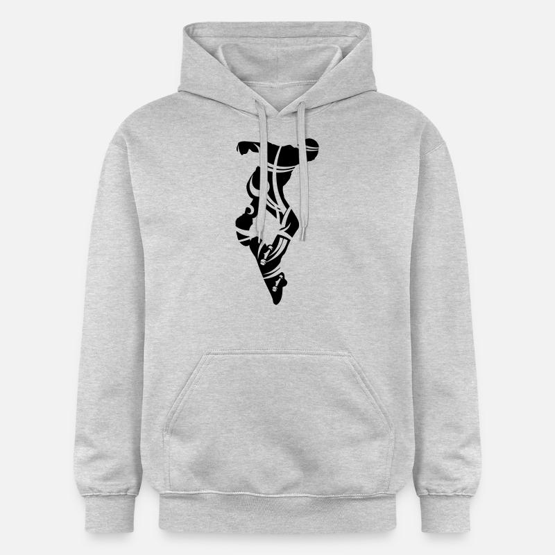 skate - Sweat à capuche Softstyle® Gildan Unisexe - gris clair chiné