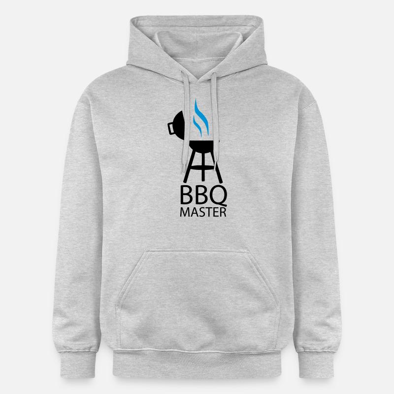 BBQ master 2clr - Sweat à capuche Softstyle® Gildan Unisexe - gris clair chiné