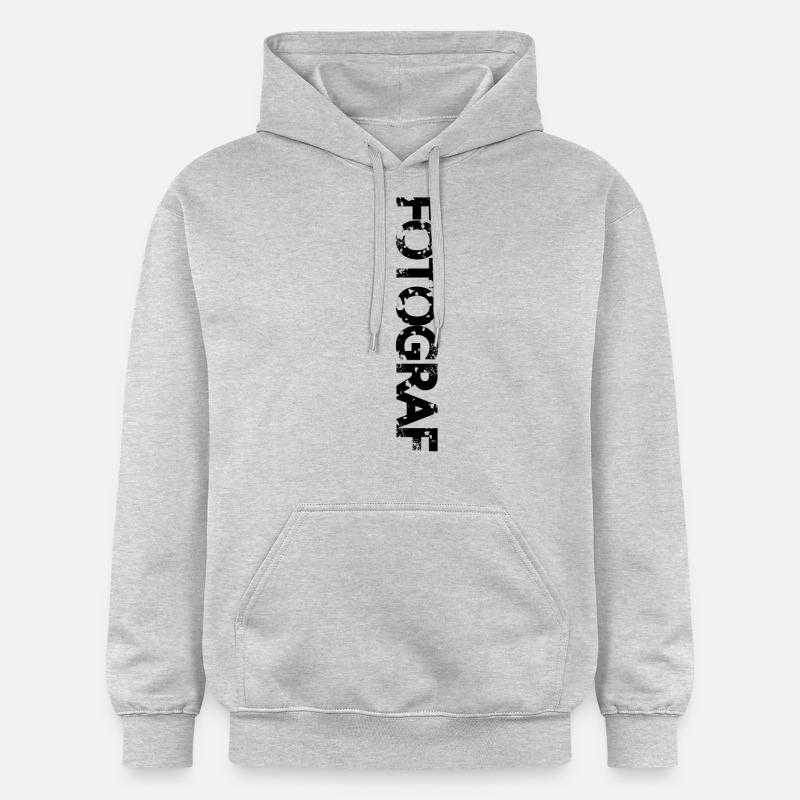 Photographe - Sweat à capuche Softstyle® Gildan Unisexe - gris clair chiné