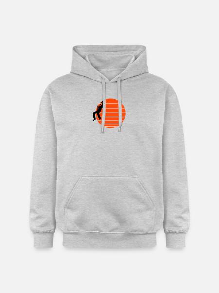 Climber - Gildan Unisex Softstyle® Midweight Hoodie - light heather grey