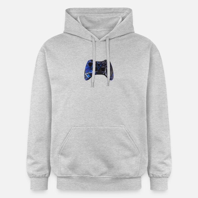 Control Freak - Sweat à capuche Softstyle® Gildan Unisexe - gris clair chiné