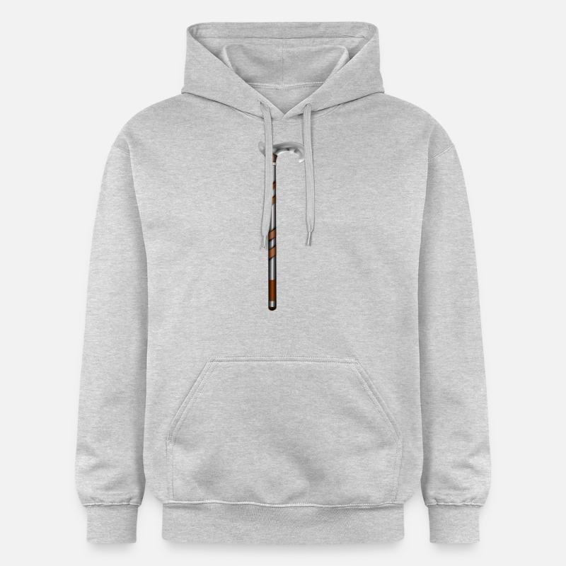 bâton de marche - Sweat à capuche Softstyle® Gildan Unisexe - gris clair chiné