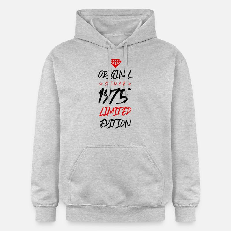 1975 Édition limitée - Sweat à capuche Softstyle® Gildan Unisexe - gris clair chiné
