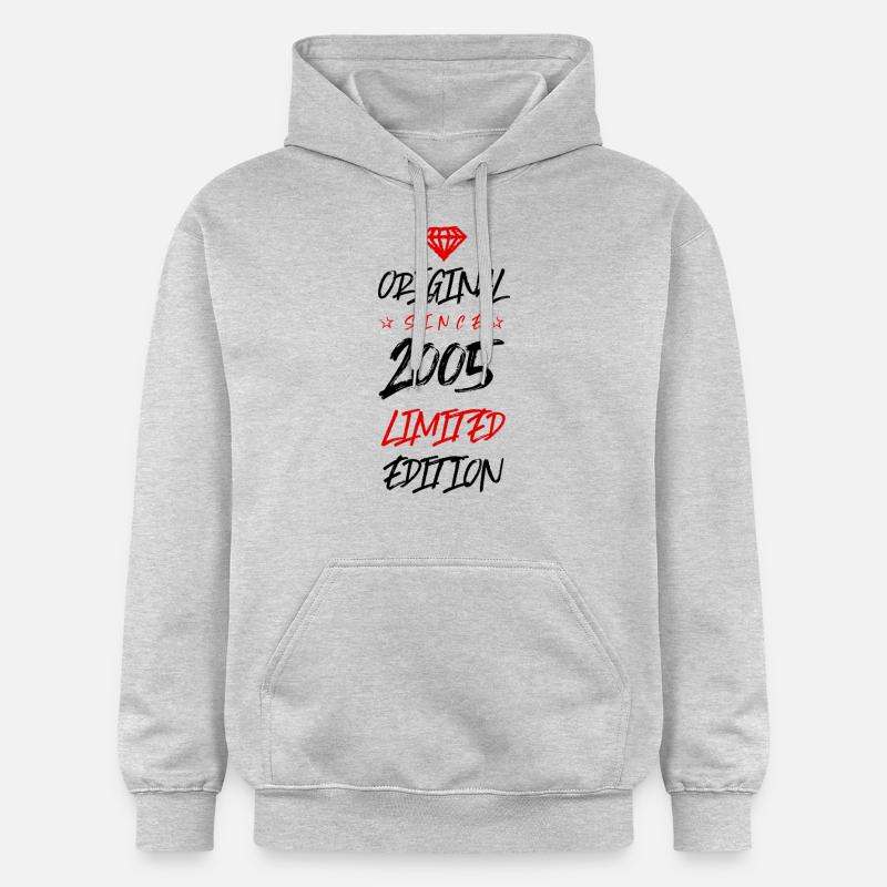2005 Édition limitée - Sweat à capuche Softstyle® Gildan Unisexe - gris clair chiné