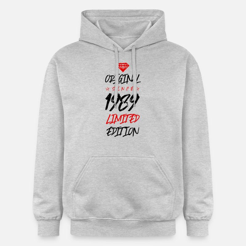 1989 Édition limitée - Sweat à capuche Softstyle® Gildan Unisexe - gris clair chiné