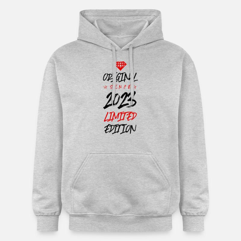 Édition limitée 2023 - Sweat à capuche Softstyle® Gildan Unisexe - gris clair chiné