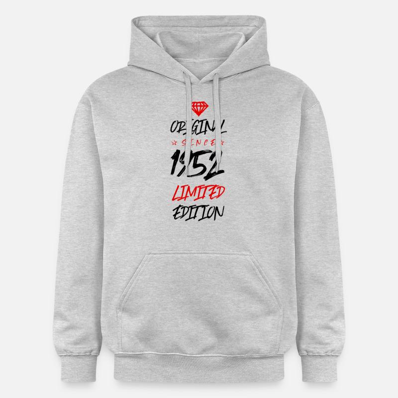 1952 Édition limitée - Sweat à capuche Softstyle® Gildan Unisexe - gris clair chiné