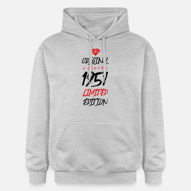 1951 Édition limitée - Sweat à capuche Softstyle® Gildan Unisexe - gris clair chiné