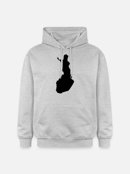 Finnland - Gildan Unisex Softstyle® Midweight Hoodie - Hellgrau meliert