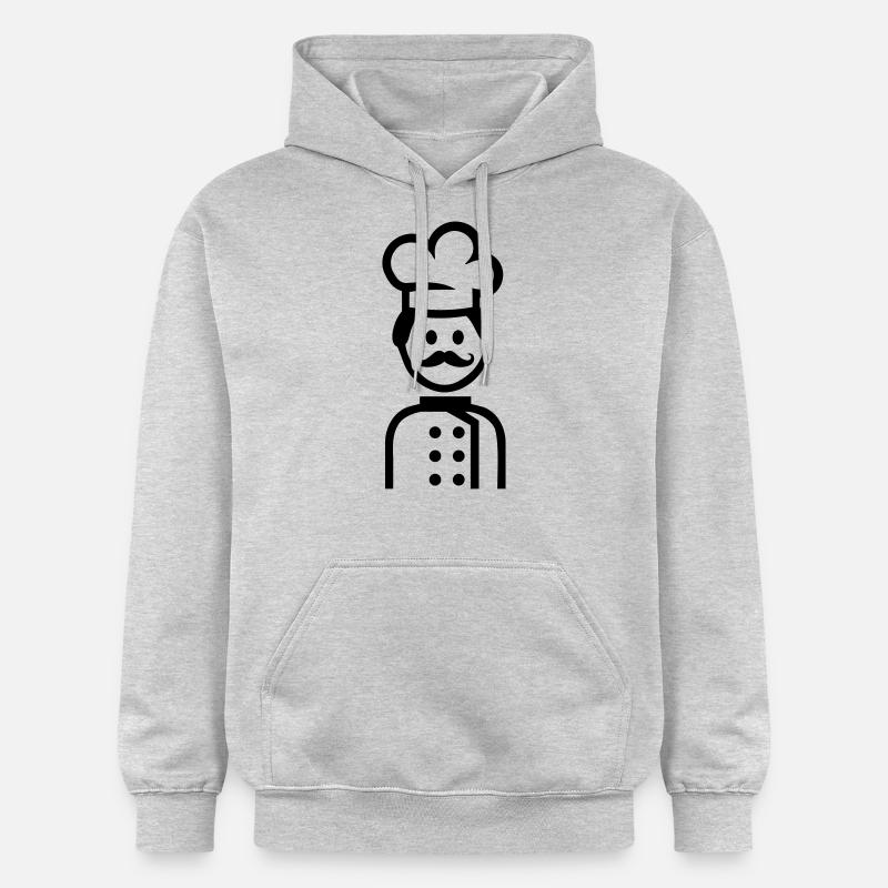 Cuisinier - Sweat à capuche Softstyle® Gildan Unisexe - gris clair chiné