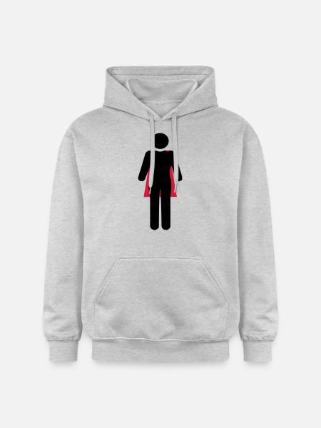 Superwoman - Gildan Unisex Softstyle® Midweight Hoodie - light heather grey