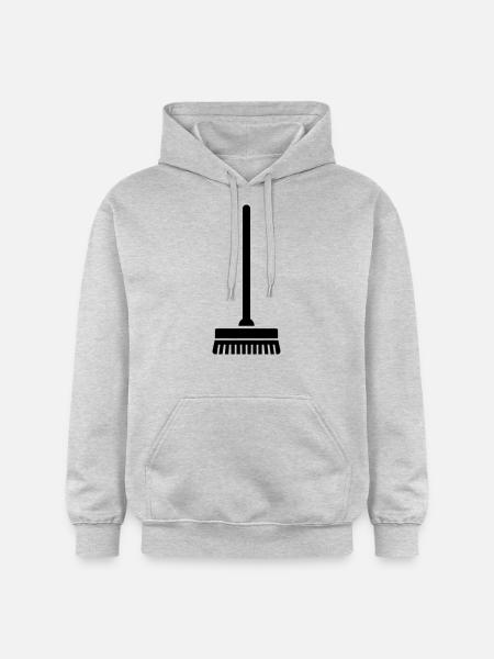 Balai - Sweat à capuche Softstyle® Gildan Unisexe - gris clair chiné