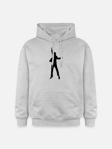 Jump High - Gildan Unisex Softstyle® Midweight Hoodie - Hellgrau meliert
