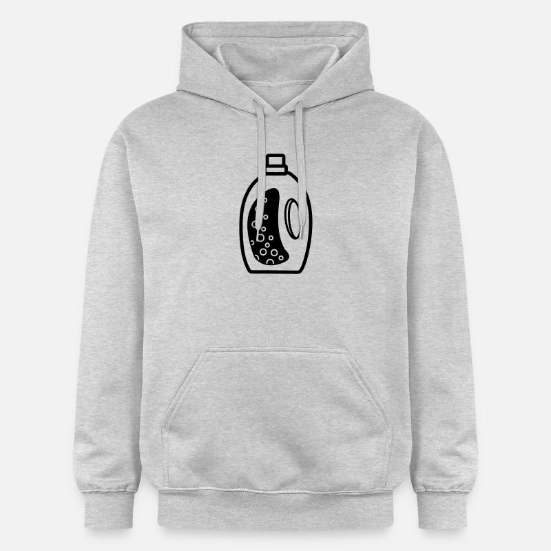 Flacon de détergent - Sweat à capuche Softstyle® Gildan Unisexe - gris clair chiné