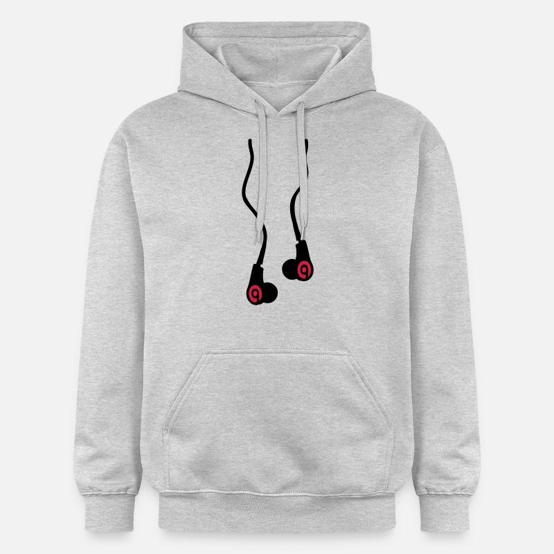 kopfhoehrer - Gildan Unisex Softstyle® Midweight Hoodie - Hellgrau meliert