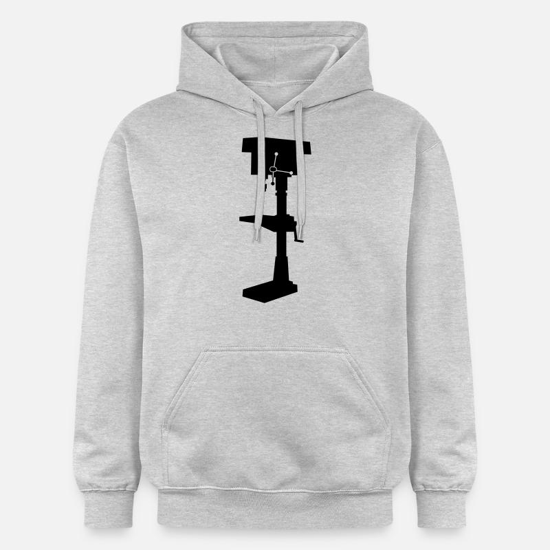 perceuse à colonne - Sweat à capuche Softstyle® Gildan Unisexe - gris clair chiné