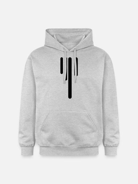 drips - Gildan Unisex Softstyle® Midweight Hoodie - light heather grey