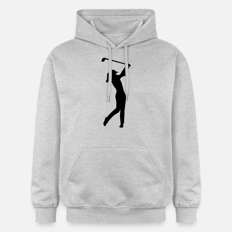 Golf - Sweat à capuche Softstyle® Gildan Unisexe - gris clair chiné