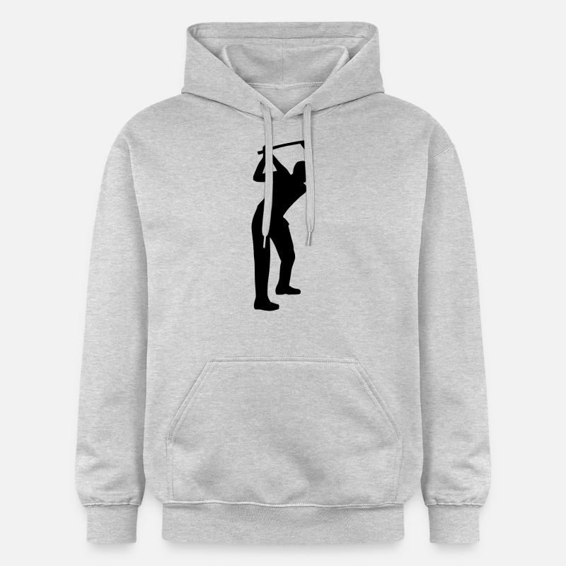 Golf - Sweat à capuche Softstyle® Gildan Unisexe - gris clair chiné