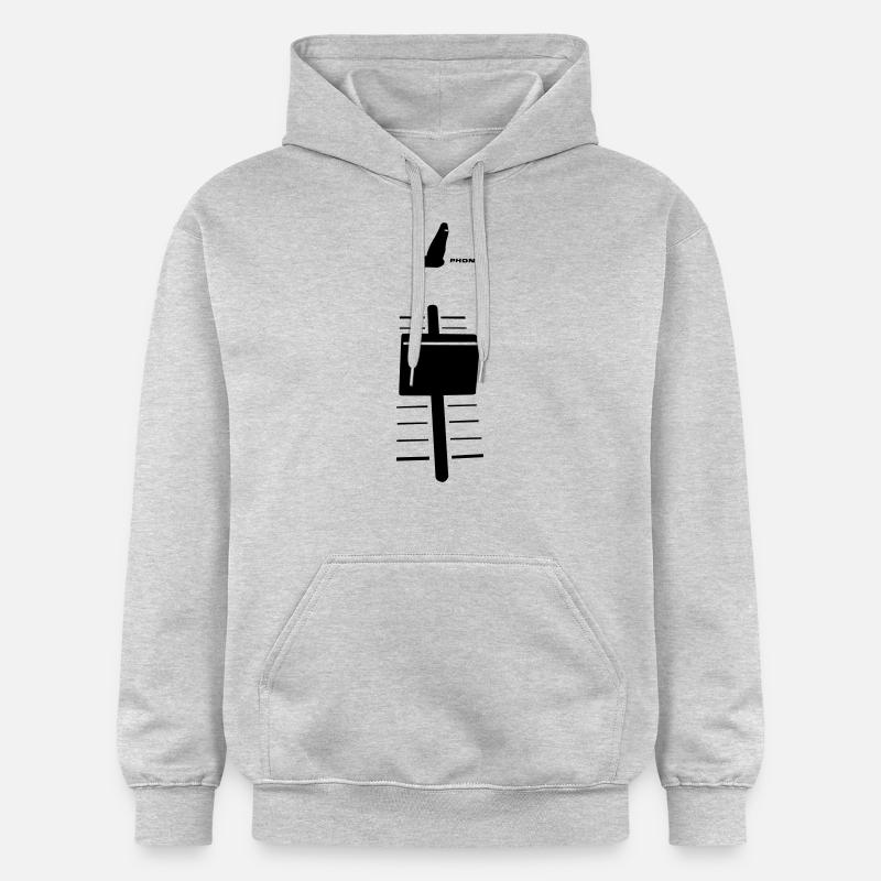 Mixer 2 - Sweat à capuche Softstyle® Gildan Unisexe - gris clair chiné
