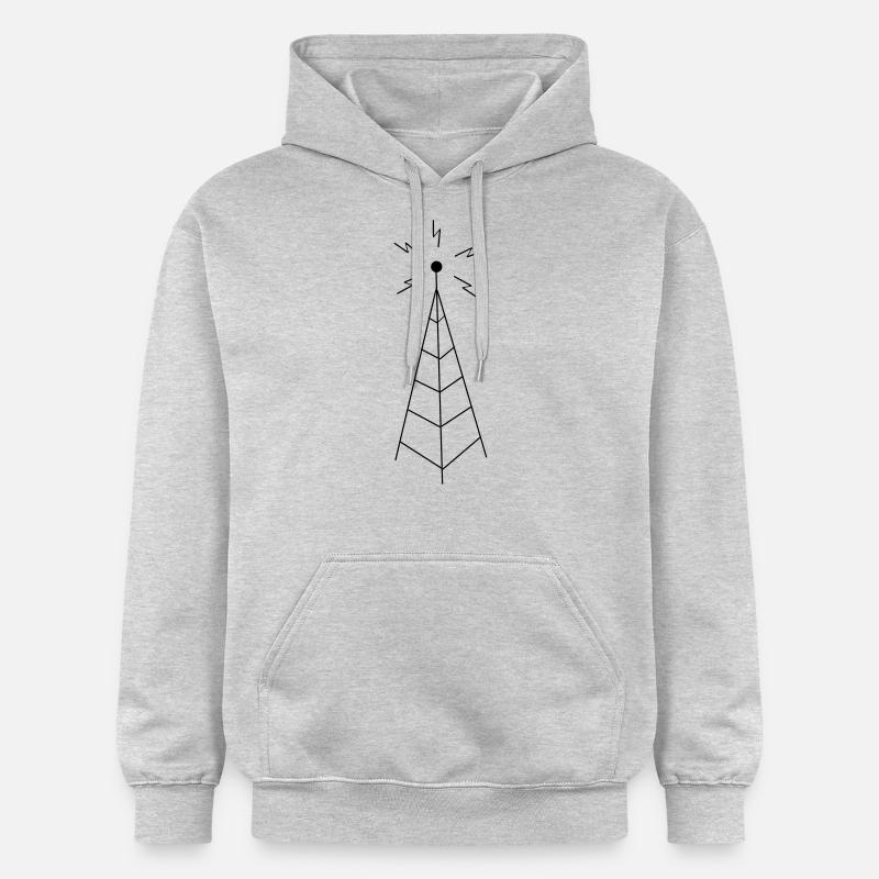 Transmission Tower Sendemast - Sweat à capuche Softstyle® Gildan Unisexe - gris clair chiné