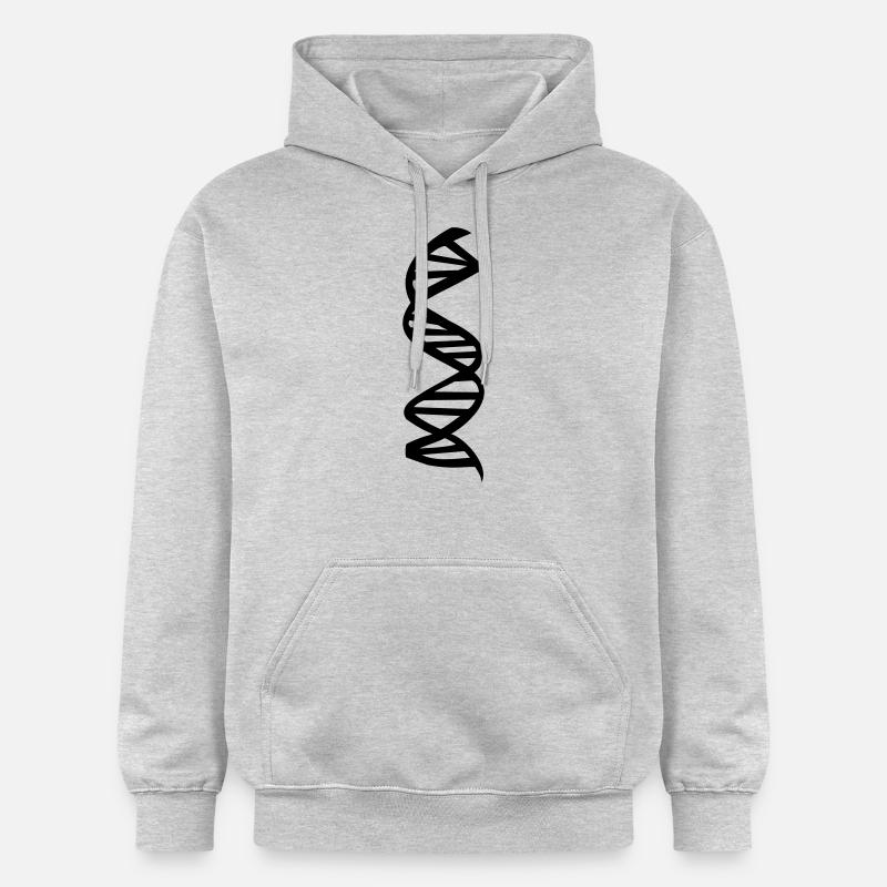 DNA - Sweat à capuche Softstyle® Gildan Unisexe - gris clair chiné