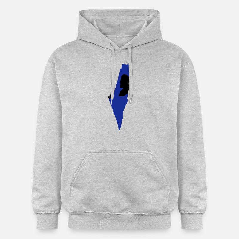 Israel - Palestine - Sweat à capuche Softstyle® Gildan Unisexe - gris clair chiné
