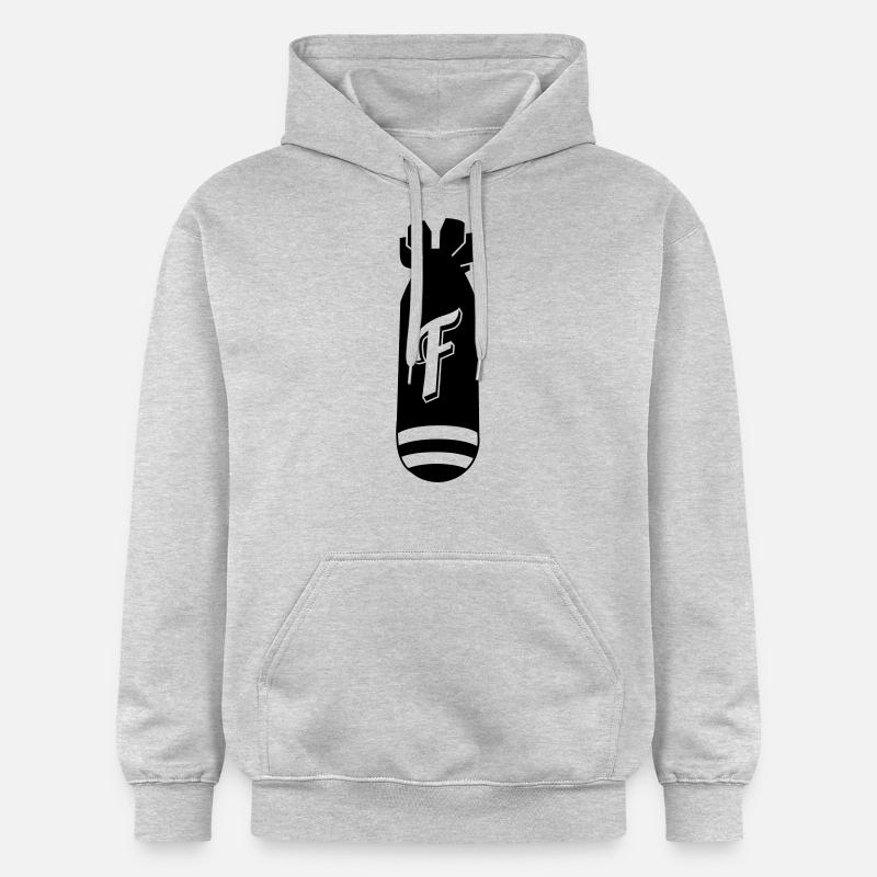 f bombe - Sweat à capuche Softstyle® Gildan Unisexe - gris clair chiné