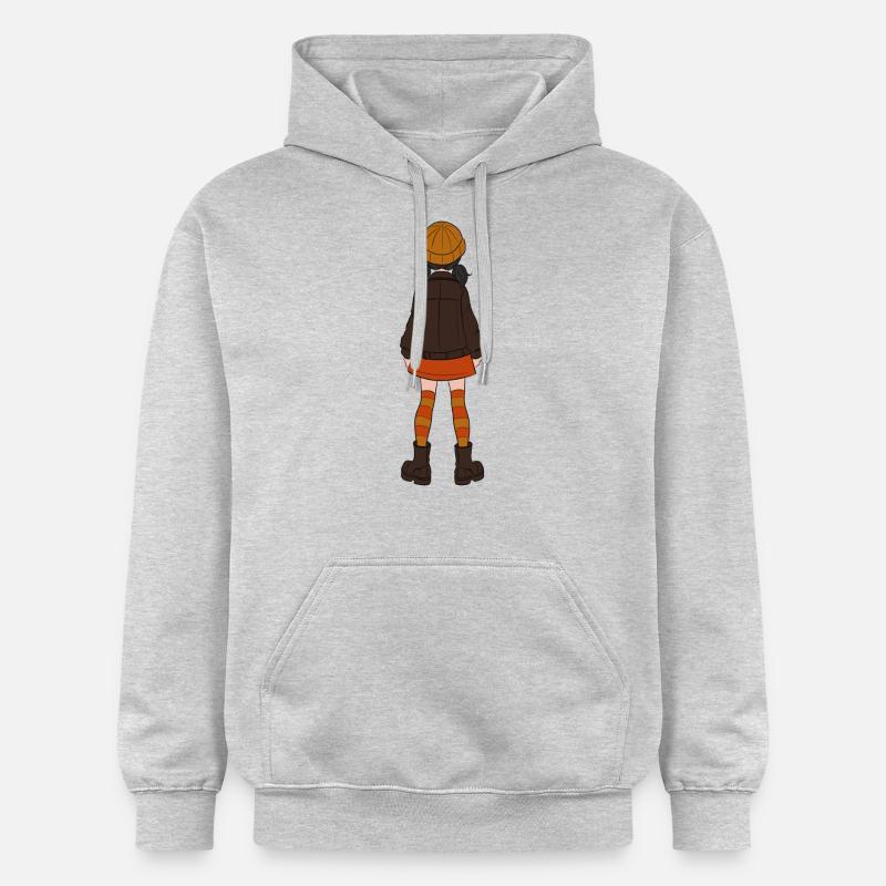 Patio - Sweat à capuche Softstyle® Gildan Unisexe - gris clair chiné
