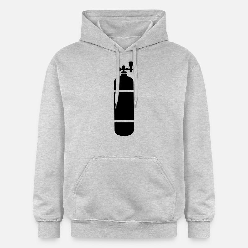 tauchen - Sweat à capuche Softstyle® Gildan Unisexe - gris clair chiné