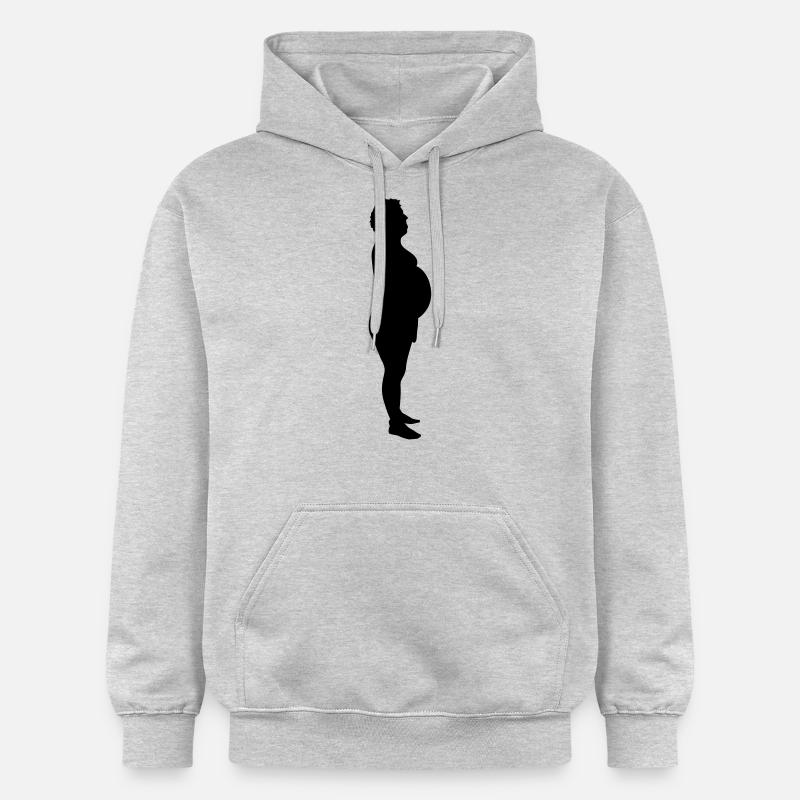 Gros - Sweat à capuche Softstyle® Gildan Unisexe - gris clair chiné