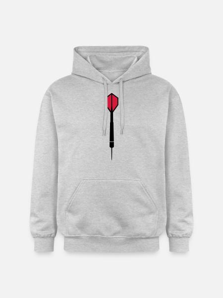 Dart - Gildan Unisex Softstyle® Midweight Hoodie - Hellgrau meliert
