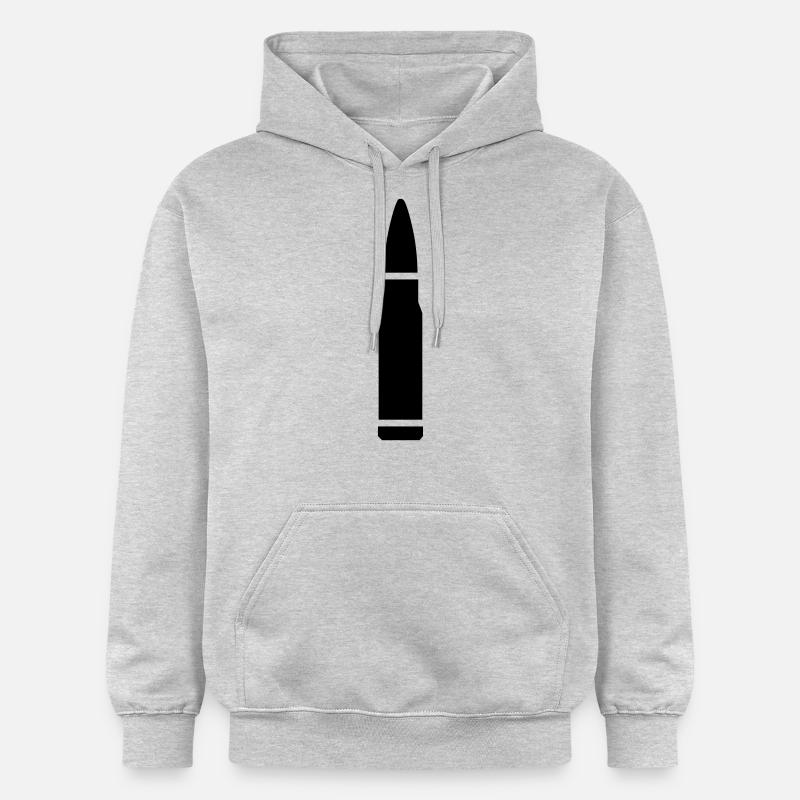 PATRONE - Gildan Unisex Softstyle® Midweight Hoodie - Hellgrau meliert