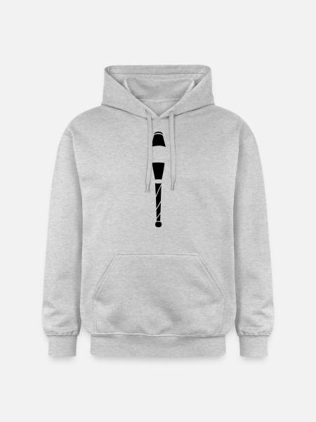 Keule - Gildan Unisex Softstyle® Midweight Hoodie - Hellgrau meliert