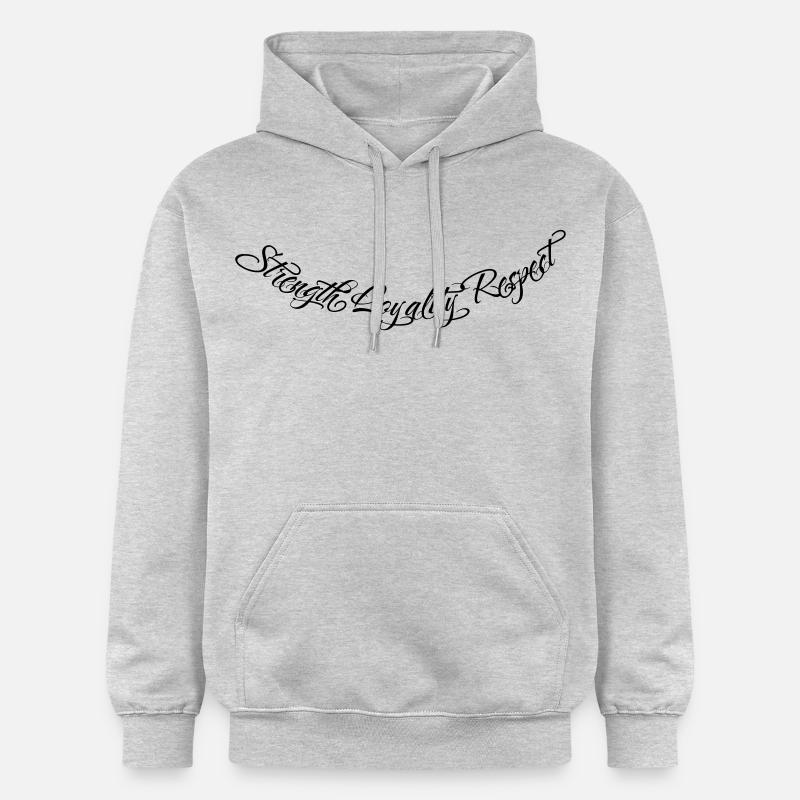 Strength Loyalty Respect 2 - Gildan Unisex Softstyle® Midweight Hoodie - light heather grey