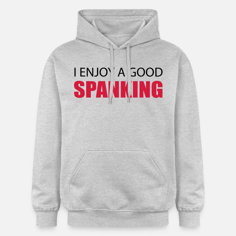 Spanking - Sweat à capuche Softstyle® Gildan Unisexe - gris clair chiné