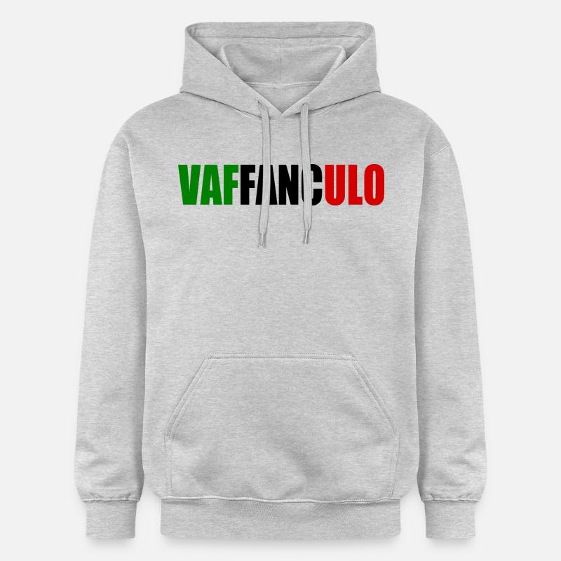 Vaffanculo - Sweat à capuche Softstyle® Gildan Unisexe - gris clair chiné